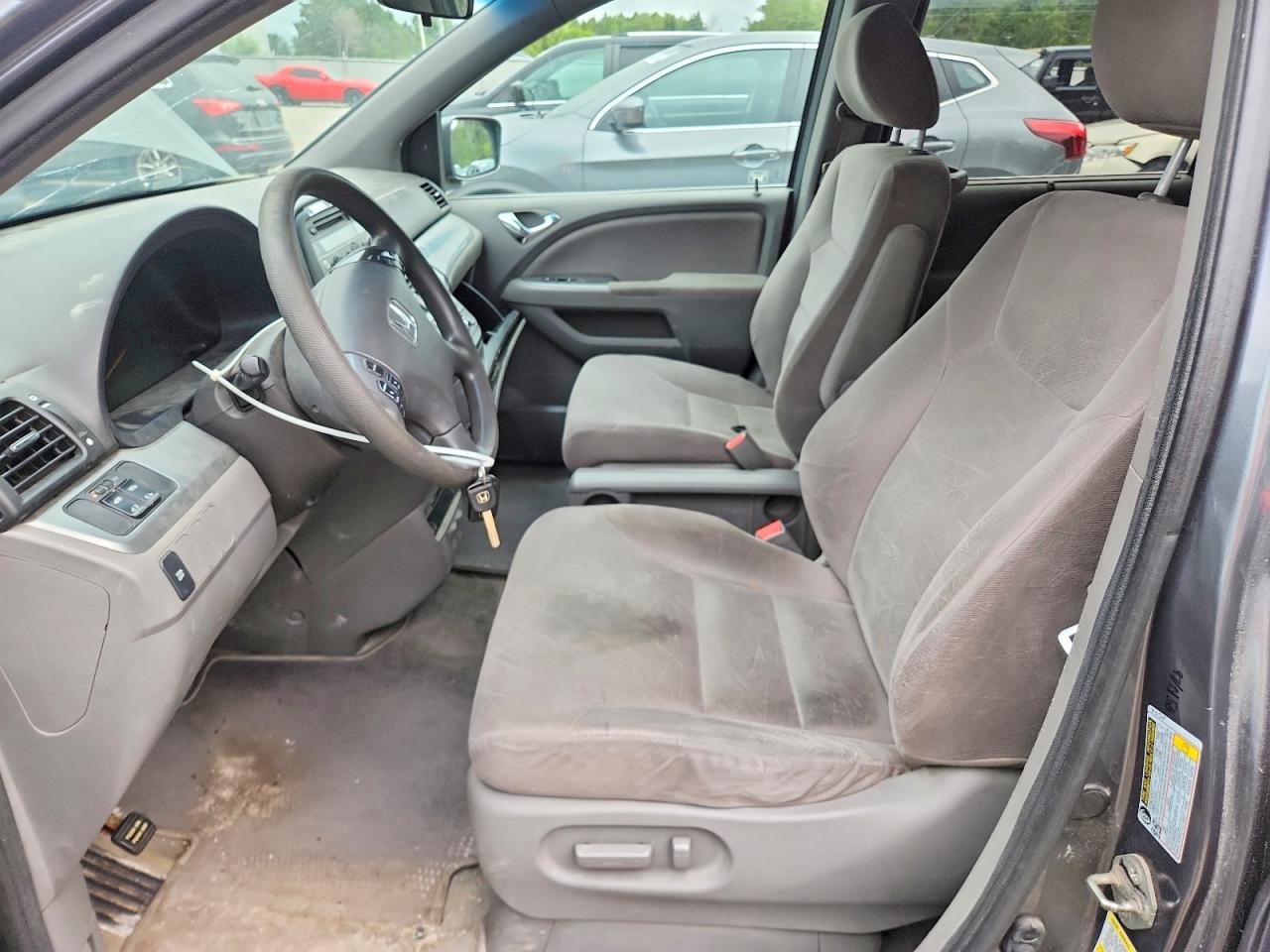 2010 Honda Odyssey Ex Gray vin: 5FNRL3H59AB501794