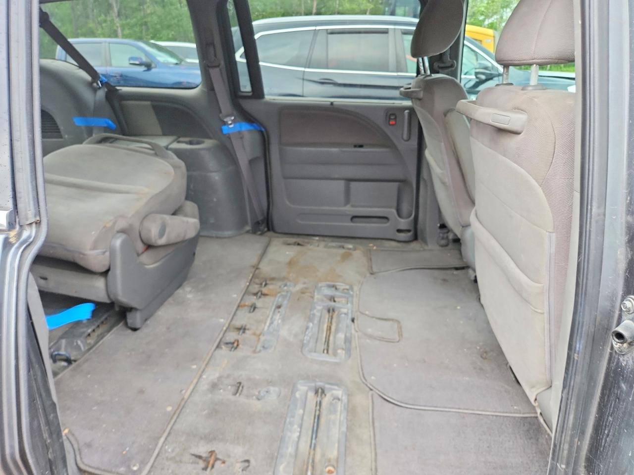 2010 Honda Odyssey Ex Gray vin: 5FNRL3H59AB501794