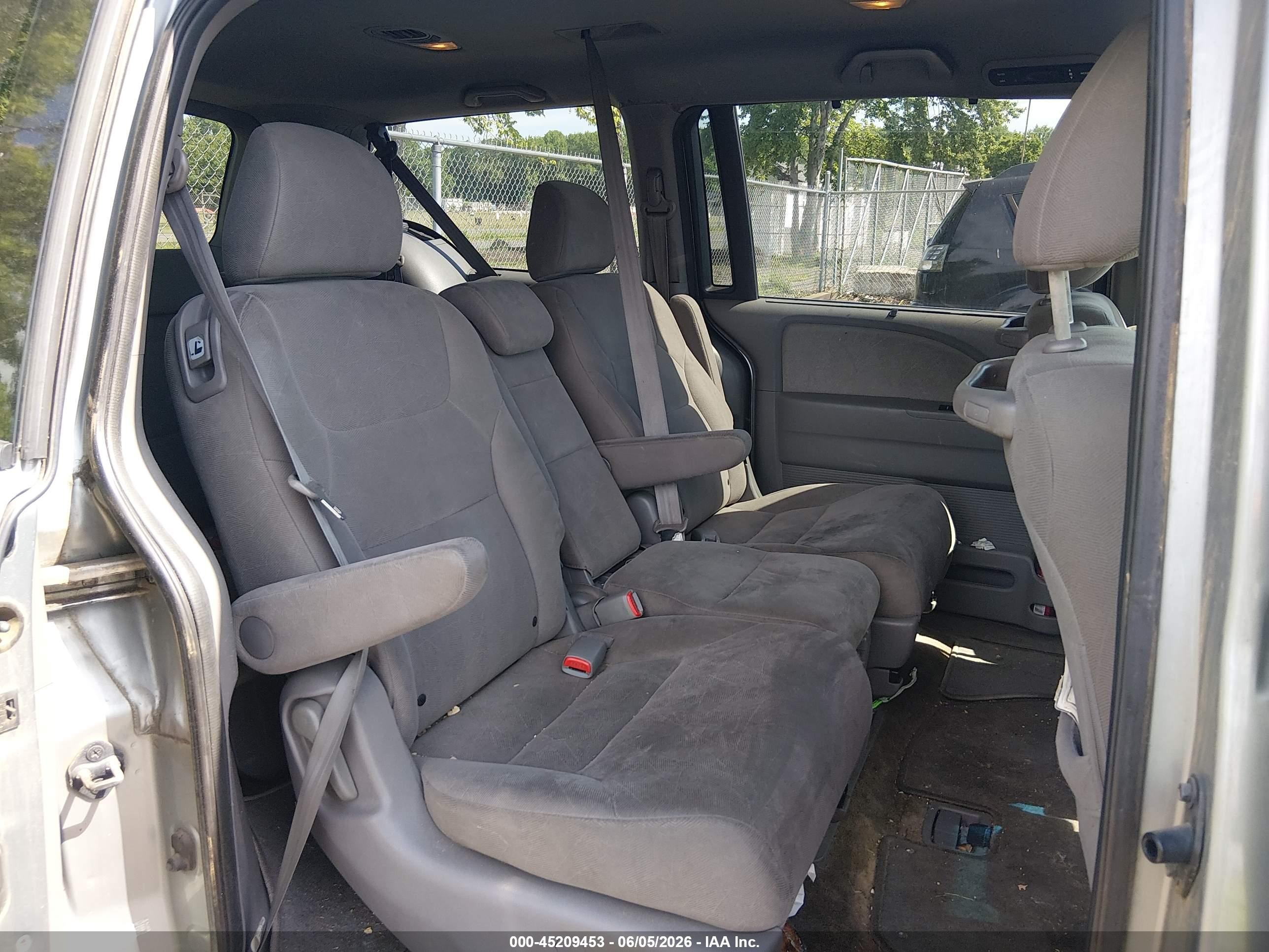 2010 Honda Odyssey Ex Teal vin: 5FNRL3H5XAB001126