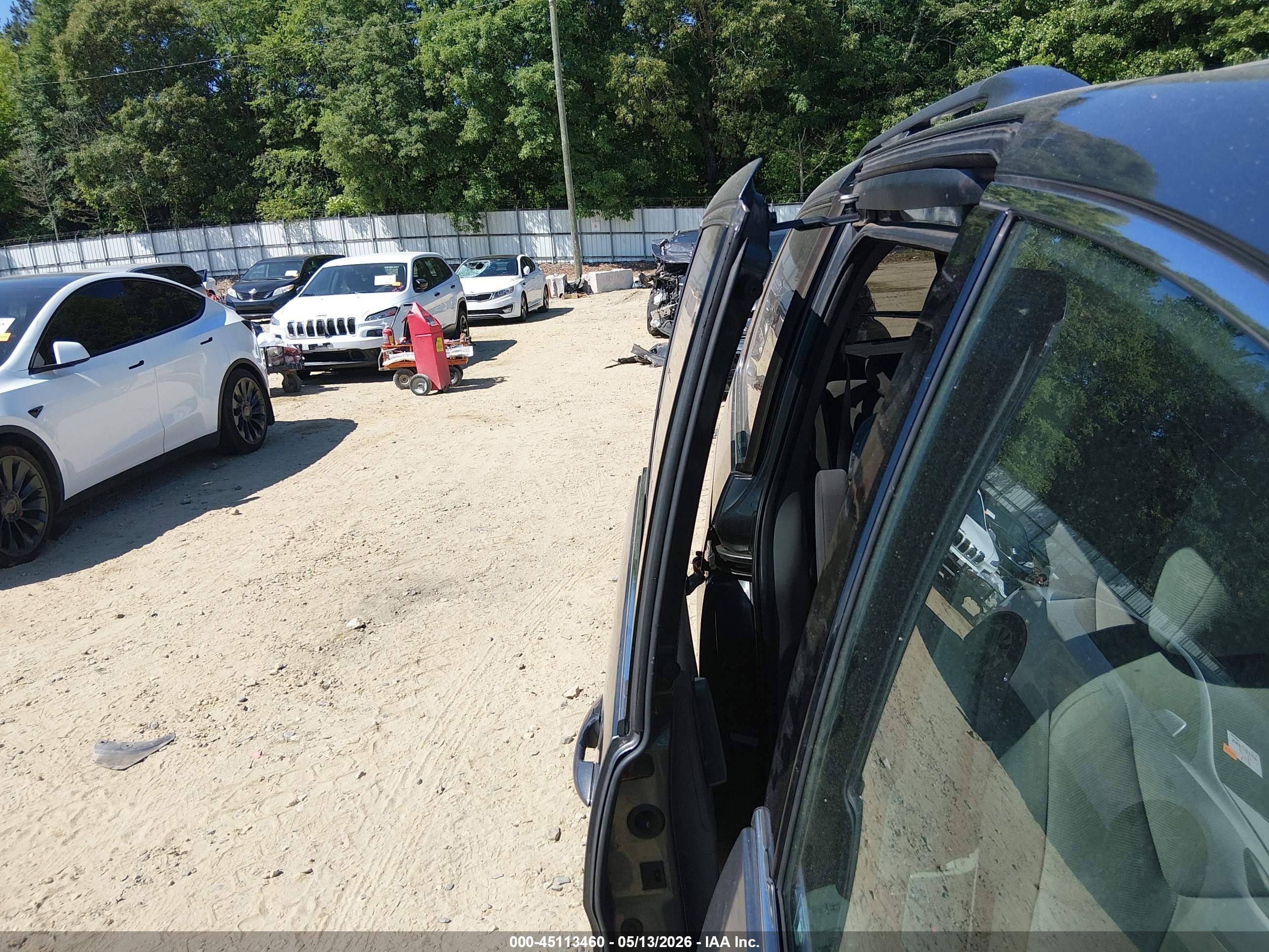 2010 Honda Odyssey Ex Gray vin: 5FNRL3H5XAB107981