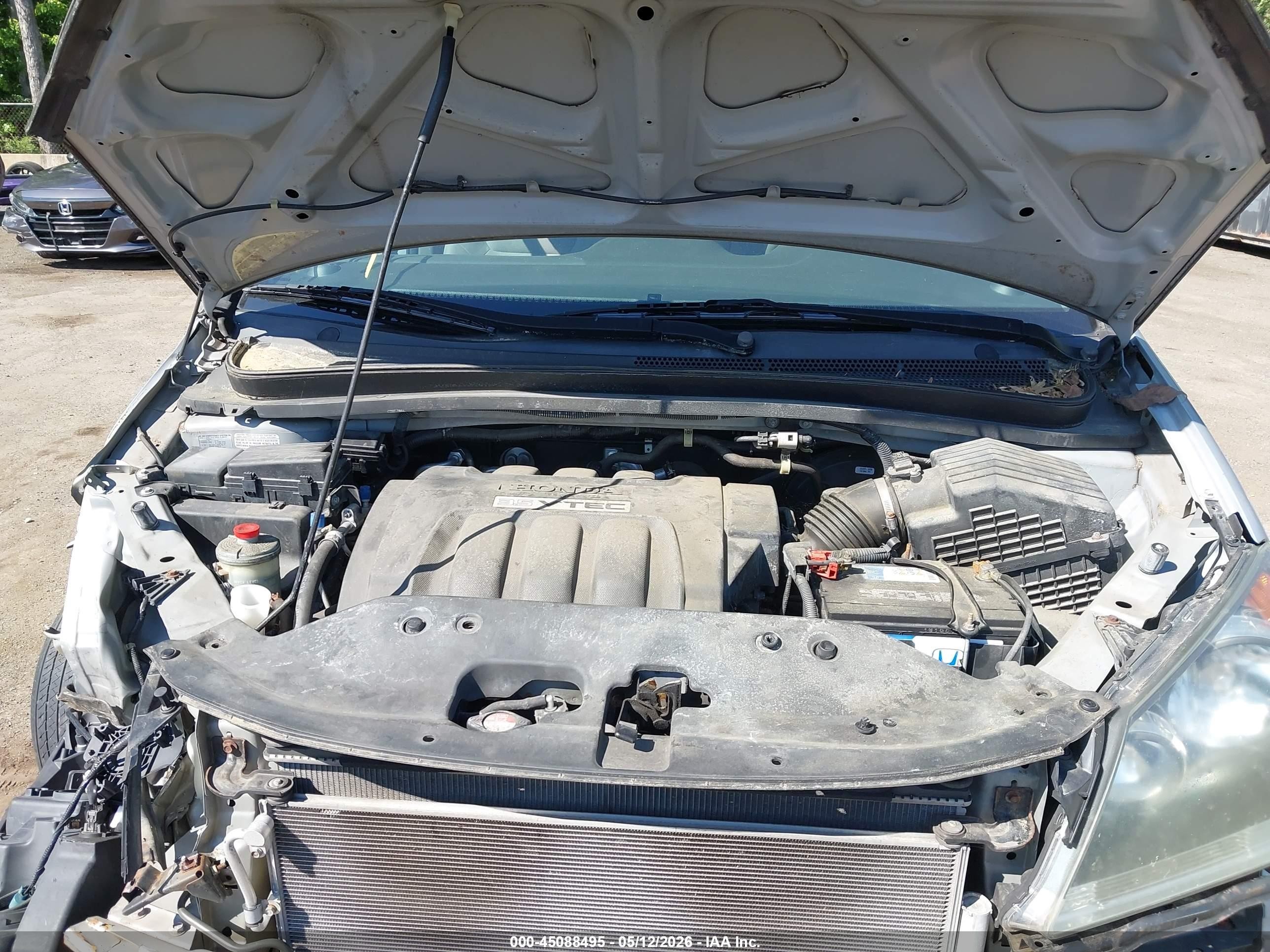 2010 Honda Odyssey Ex Silver vin: 5FNRL3H5XAB109911