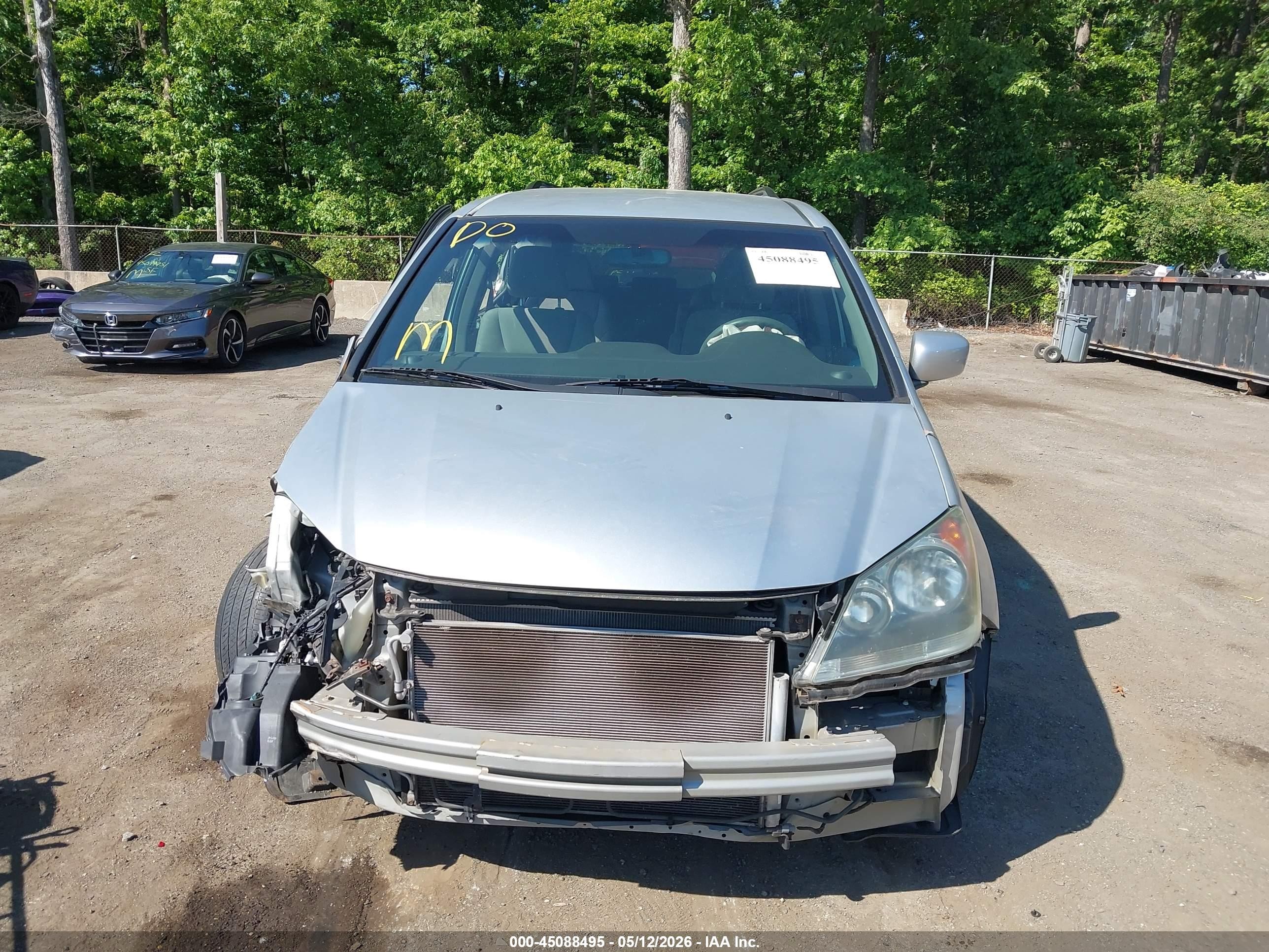 2010 Honda Odyssey Ex Silver vin: 5FNRL3H5XAB109911