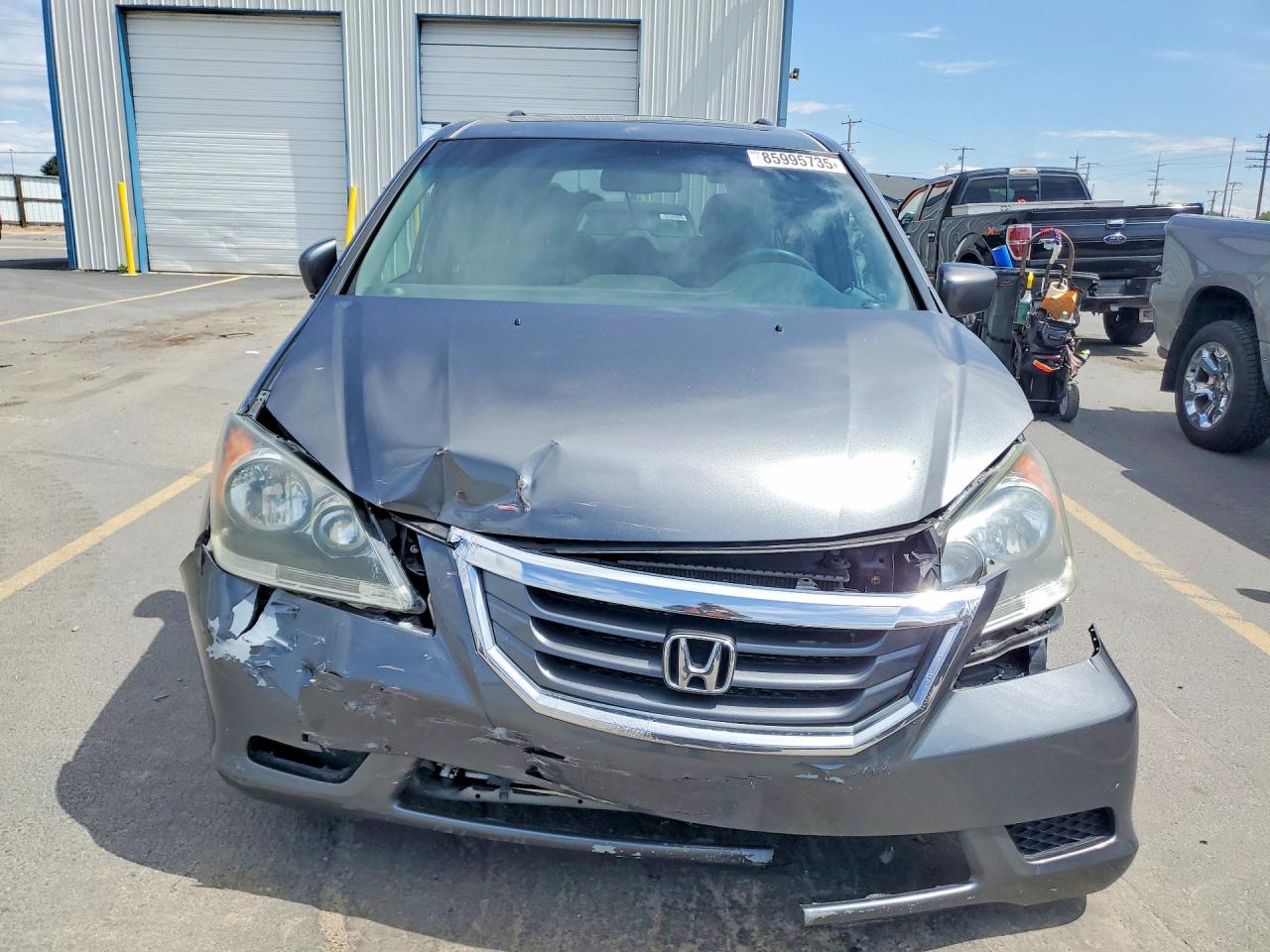 2010 Honda Odyssey Exl Gray vin: 5FNRL3H60AB023810