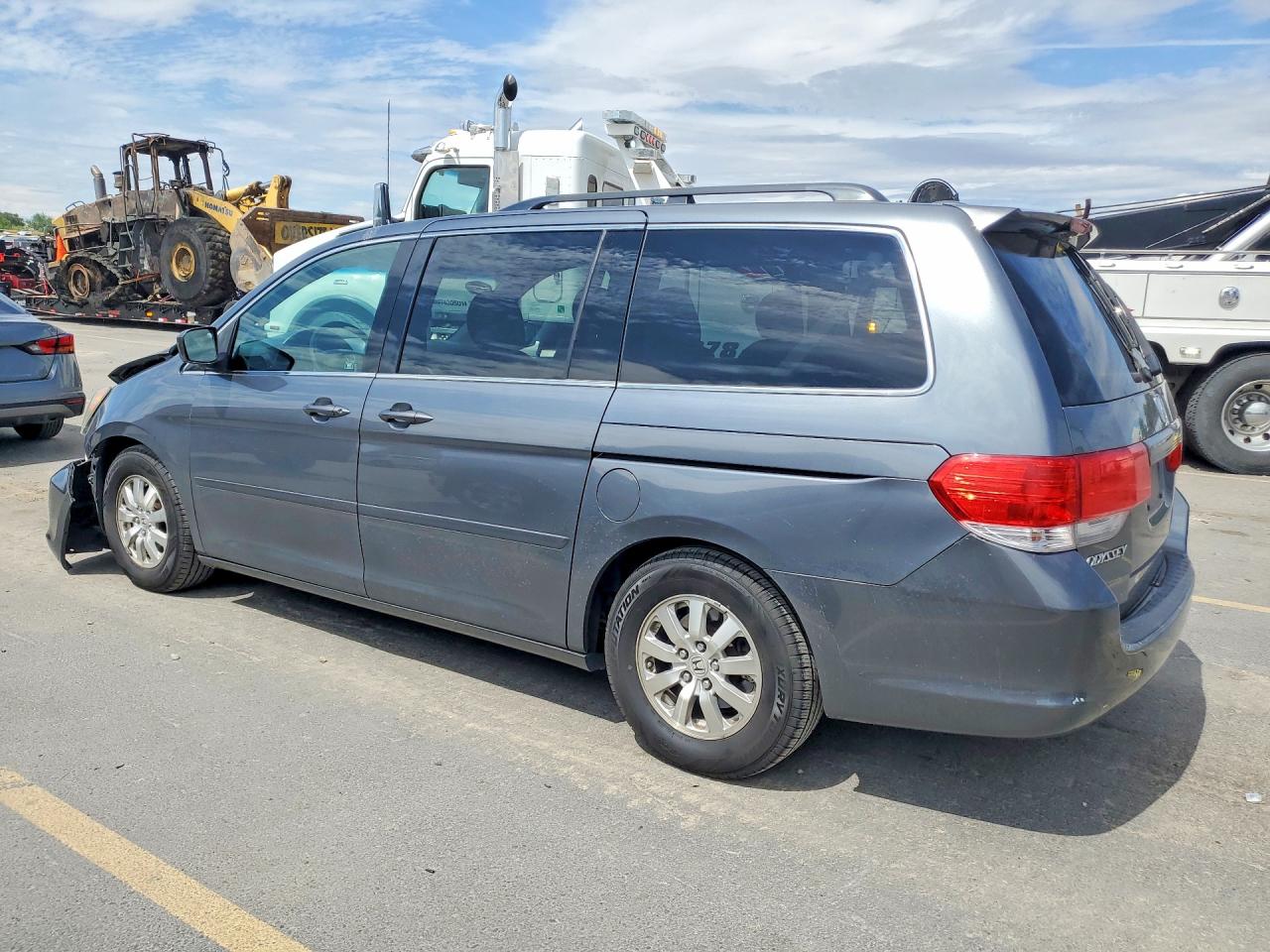 2010 Honda Odyssey Exl Gray vin: 5FNRL3H60AB023810