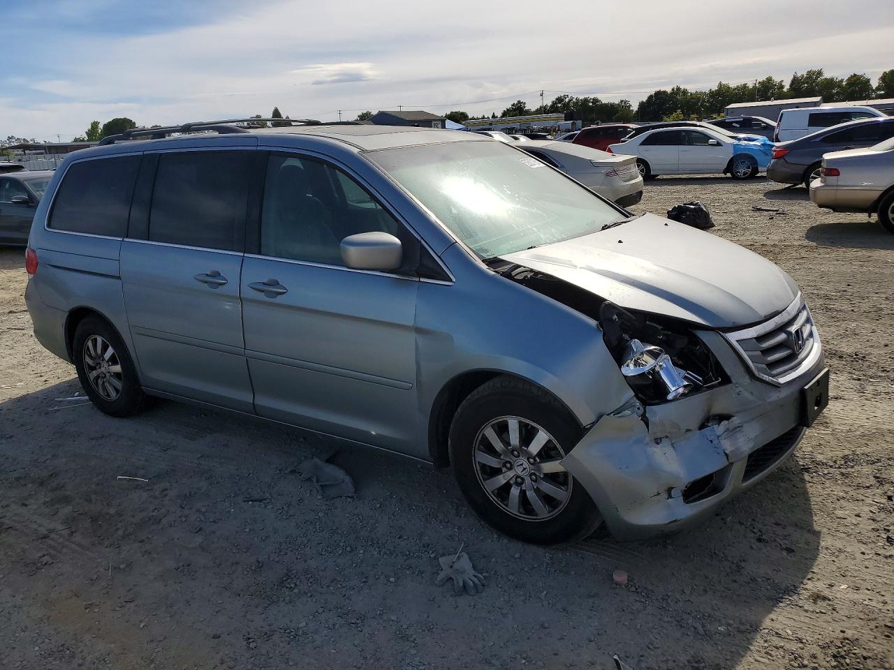 2010 Honda Odyssey Exl Gray vin: 5FNRL3H60AB067676