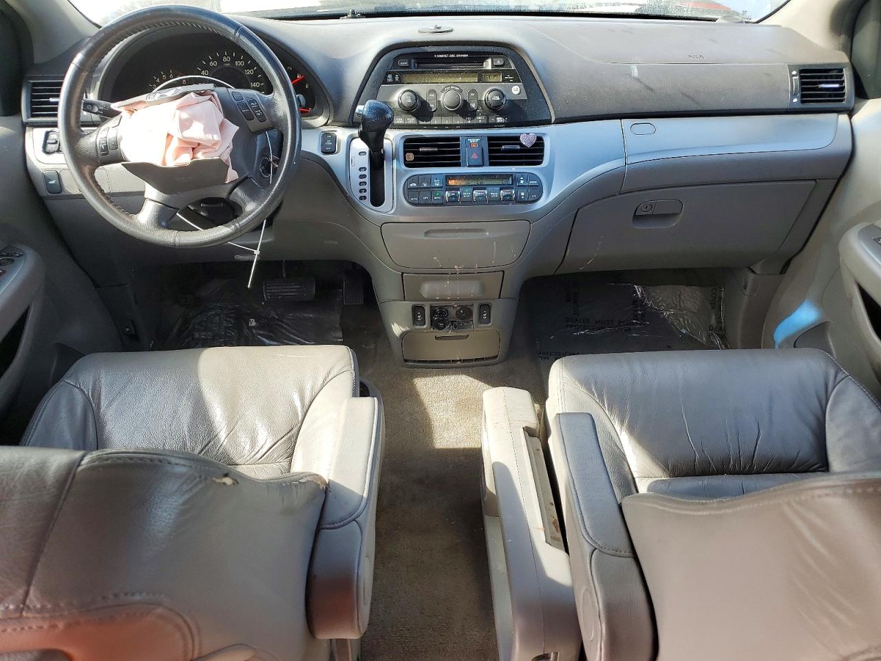 2010 Honda Odyssey Exl Gray vin: 5FNRL3H60AB067676