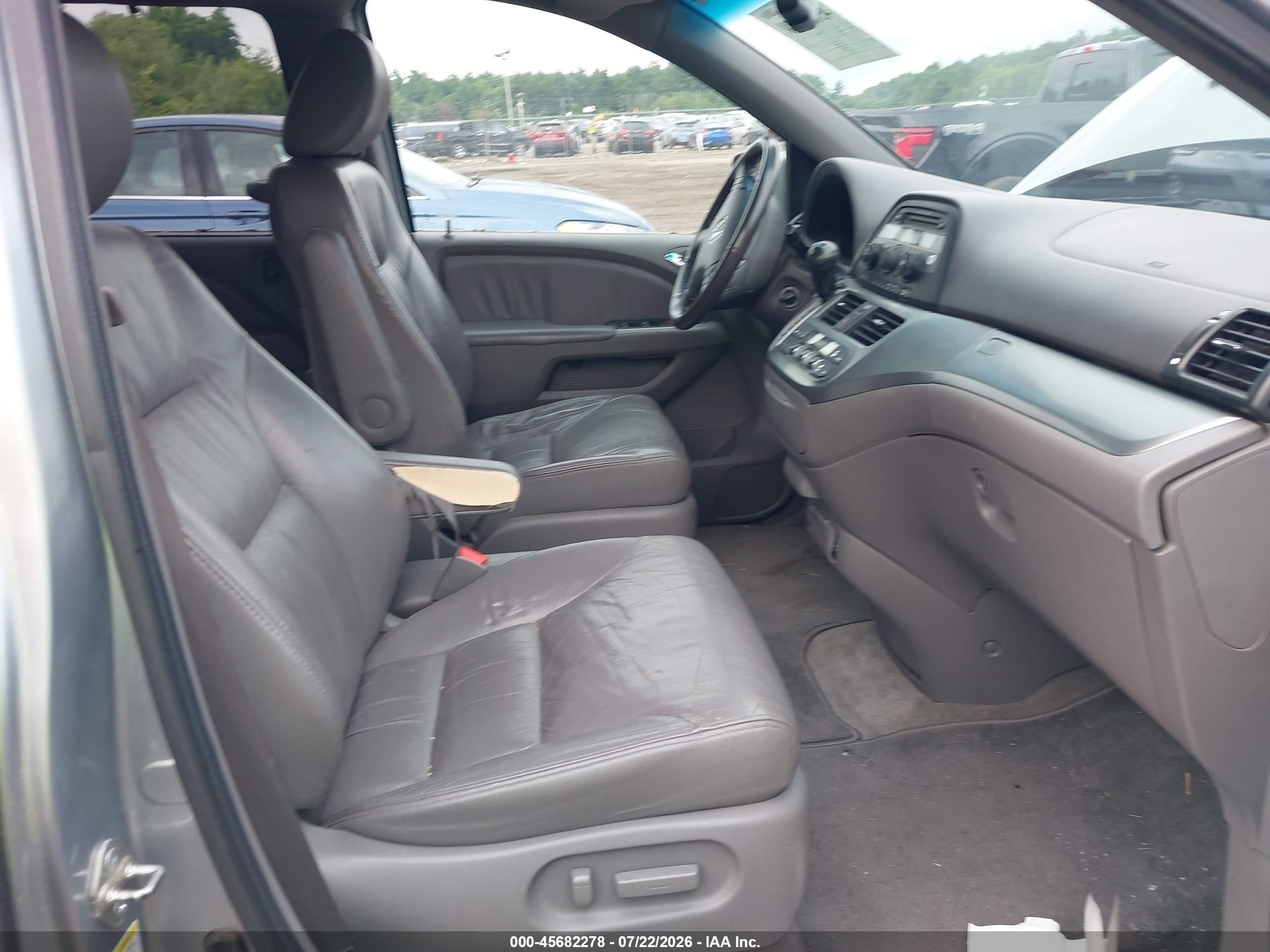 2010 Honda Odyssey Ex-l Серебряный vin: 5FNRL3H60AB107108