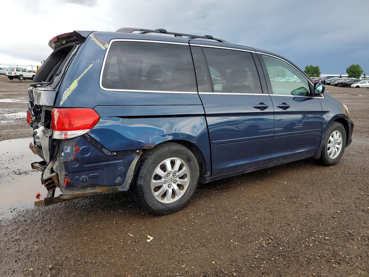 2010 Honda Odyssey Exl Blue vin: 5FNRL3H60AB503409