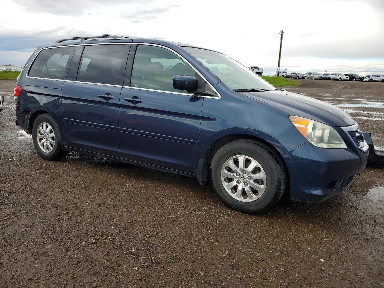 2010 Honda Odyssey Exl Blue vin: 5FNRL3H60AB503409