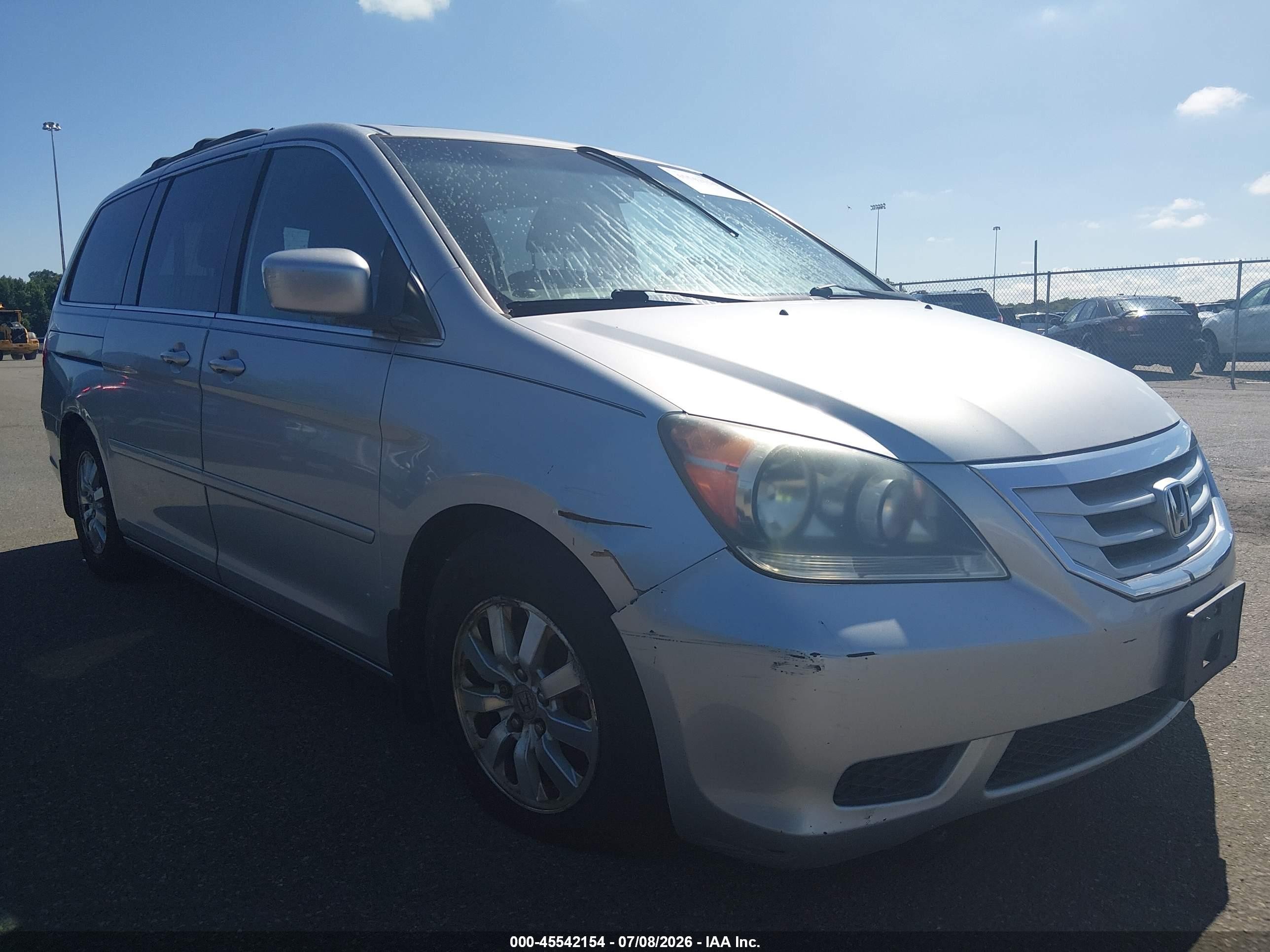 2010 Honda Odyssey Ex-l Silver vin: 5FNRL3H61AB014940