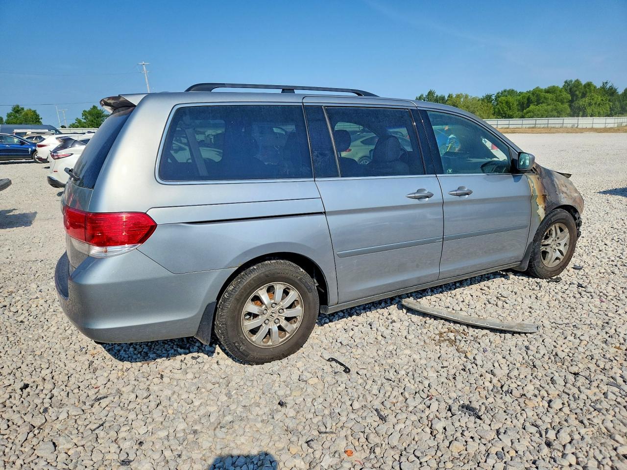 2010 Honda Odyssey Exl Silver vin: 5FNRL3H61AB039594