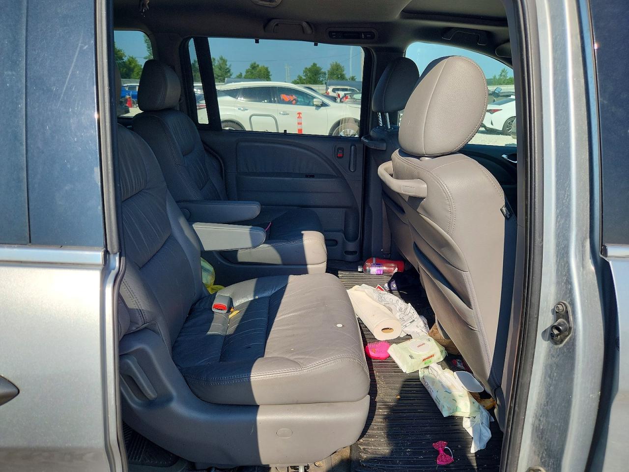 2010 Honda Odyssey Exl Silver vin: 5FNRL3H61AB039594