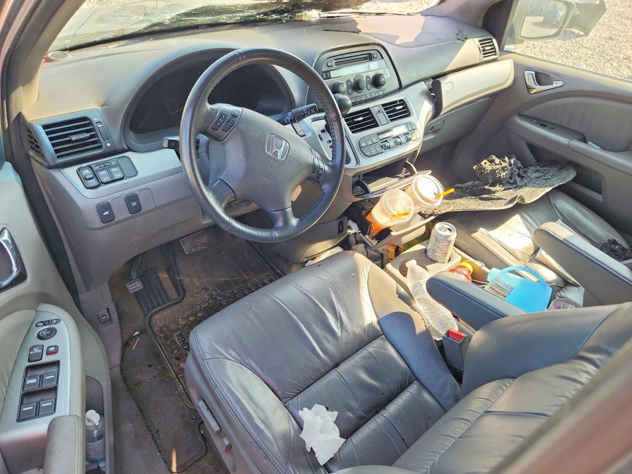 2010 Honda Odyssey Exl Silver vin: 5FNRL3H61AB039594
