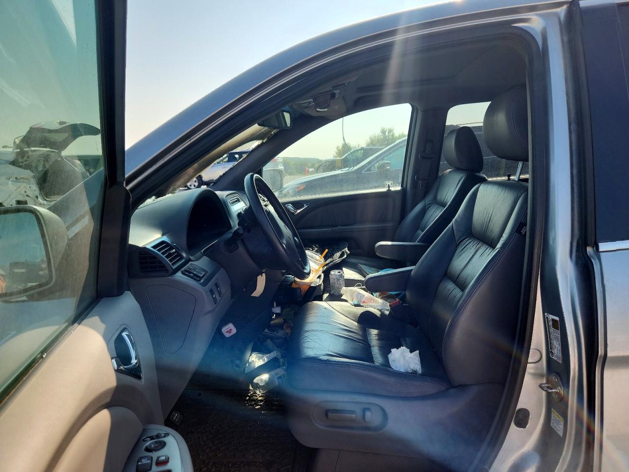 2010 Honda Odyssey Exl Silver vin: 5FNRL3H61AB039594