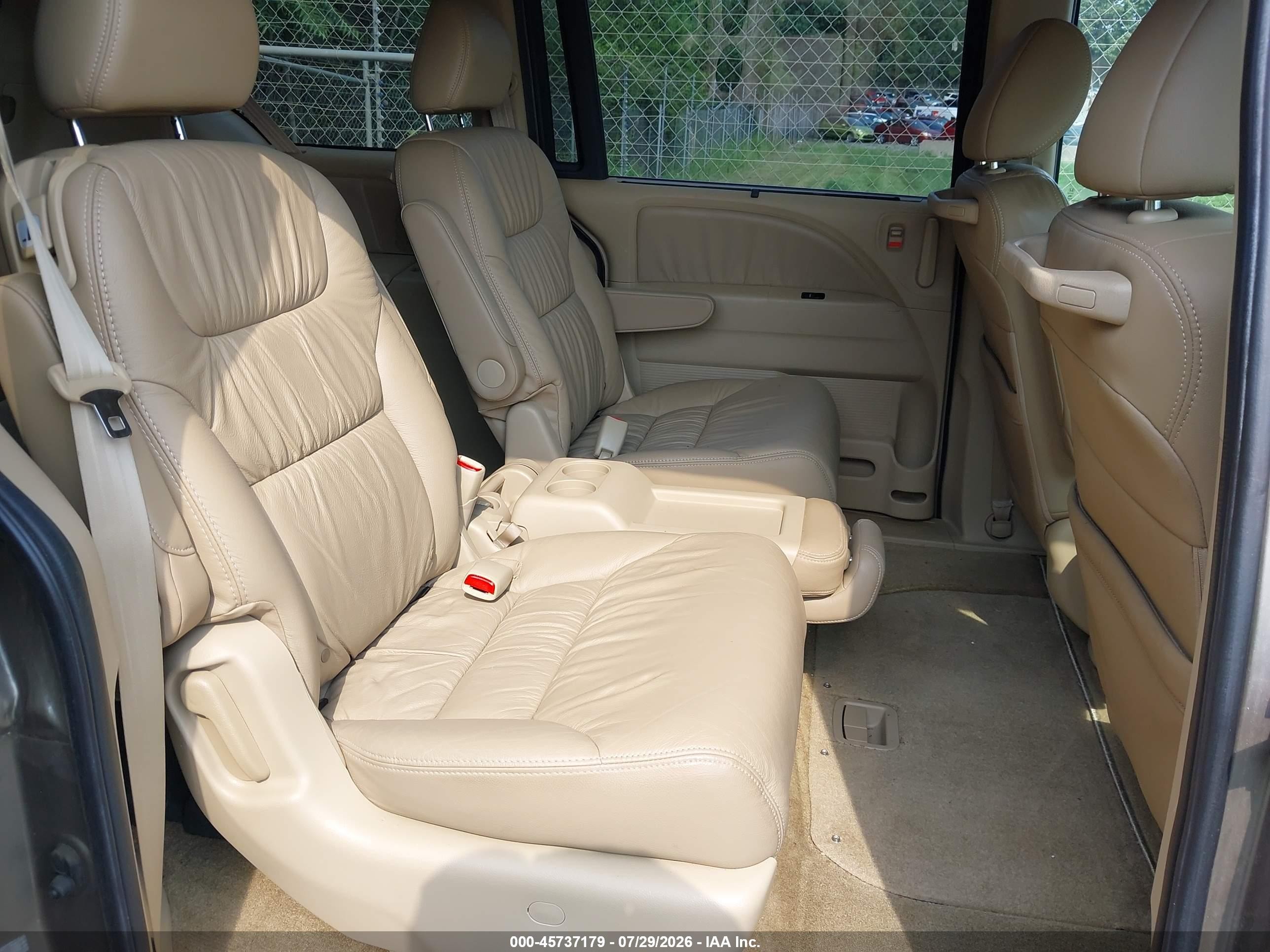 2010 Honda Odyssey Ex-l Золотой vin: 5FNRL3H61AB074538