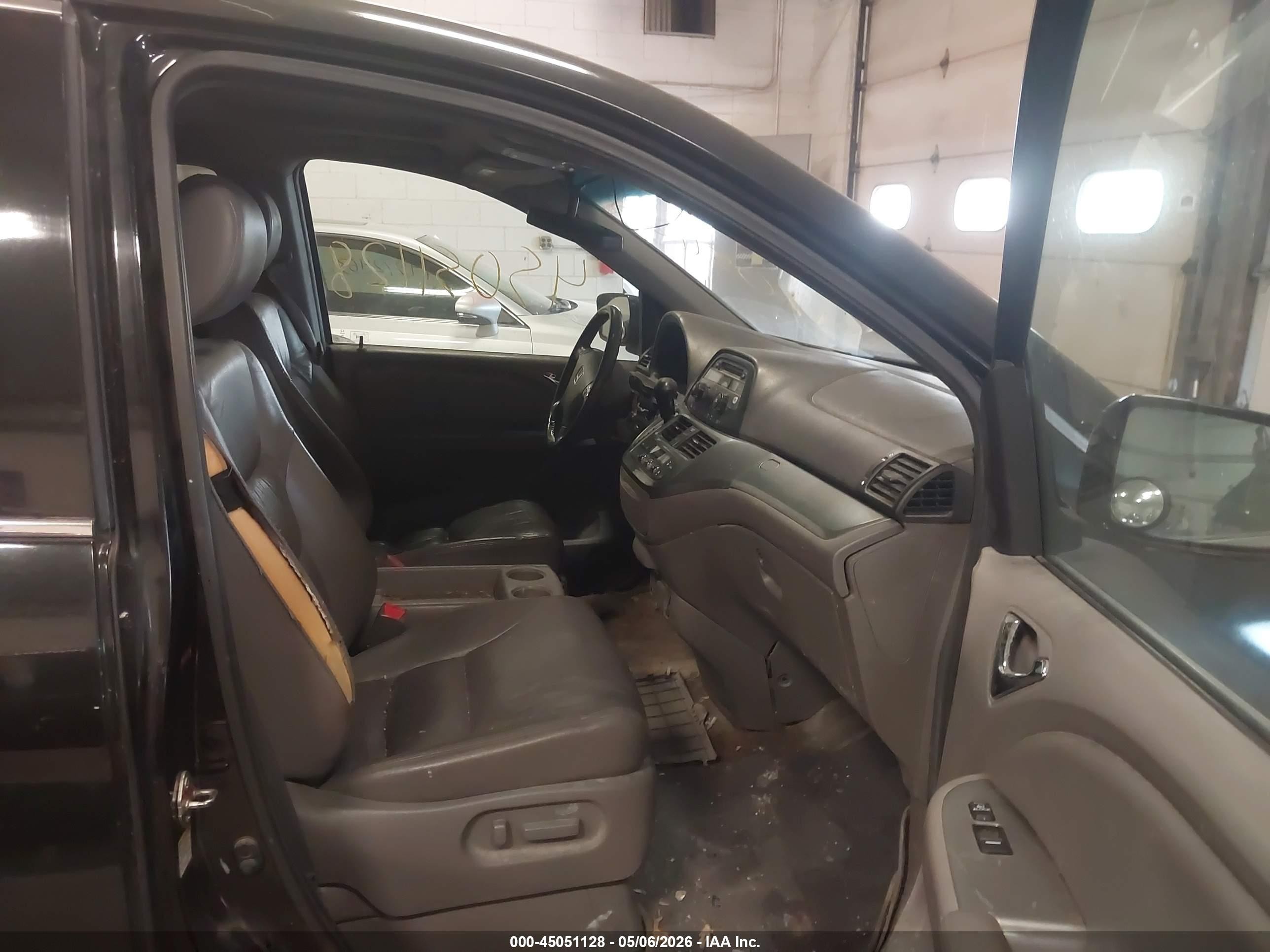 2010 Honda Odyssey Ex-l Черный vin: 5FNRL3H61AB083403