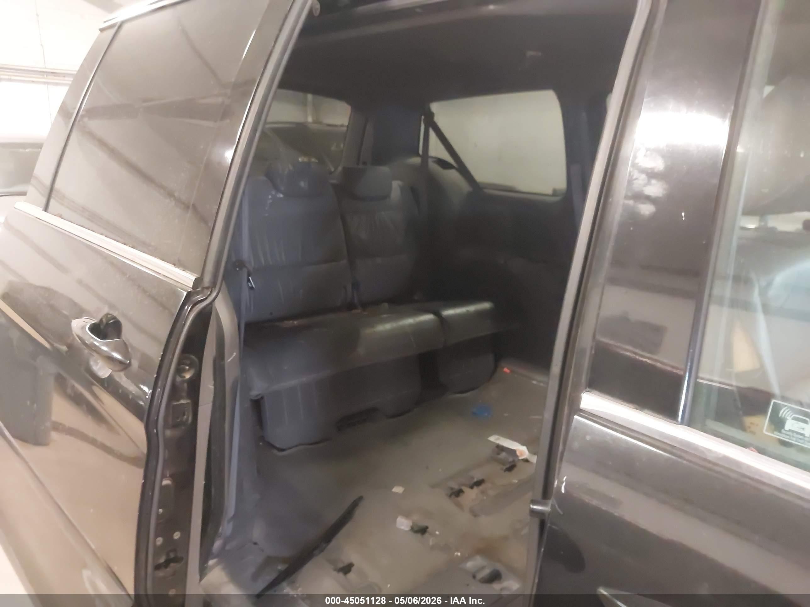 2010 Honda Odyssey Ex-l Черный vin: 5FNRL3H61AB083403