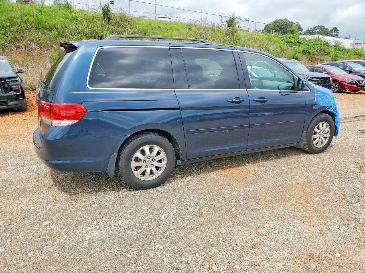 2010 Honda Odyssey Exl Blue vin: 5FNRL3H61AB098774