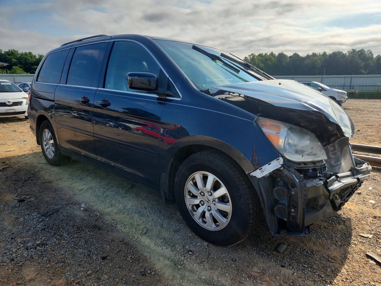 2010 Honda Odyssey Exl Blue vin: 5FNRL3H61AB098774