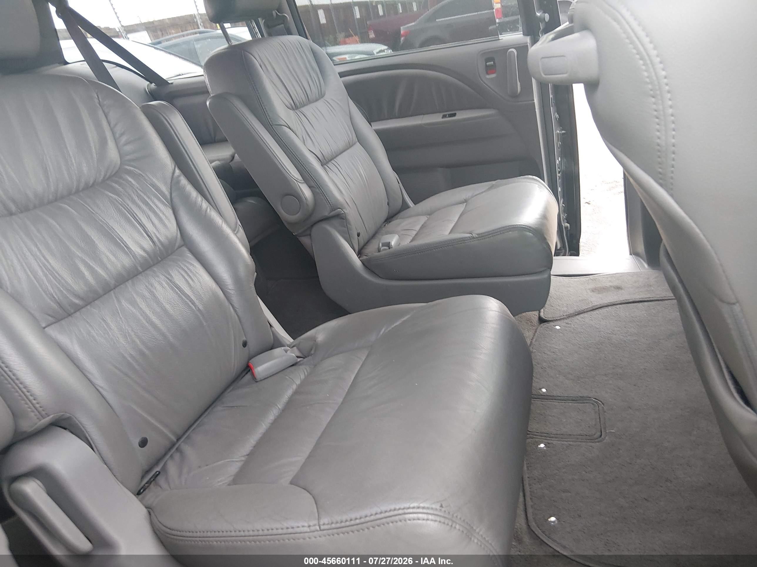 2010 Honda Odyssey Ex-l Gray vin: 5FNRL3H62AB018558