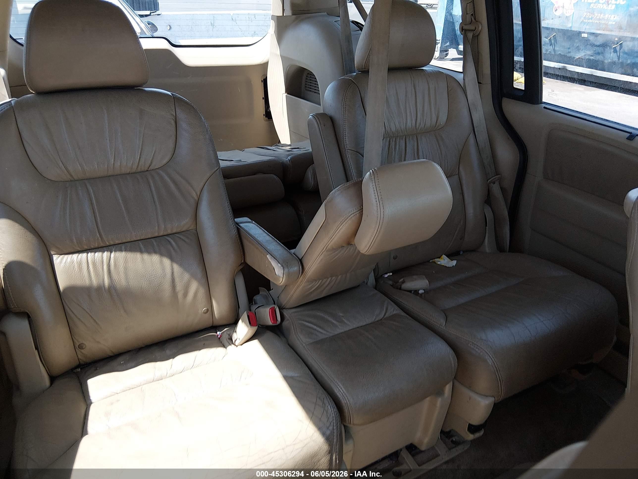 2010 Honda Odyssey Ex-l Maroon vin: 5FNRL3H62AB028104