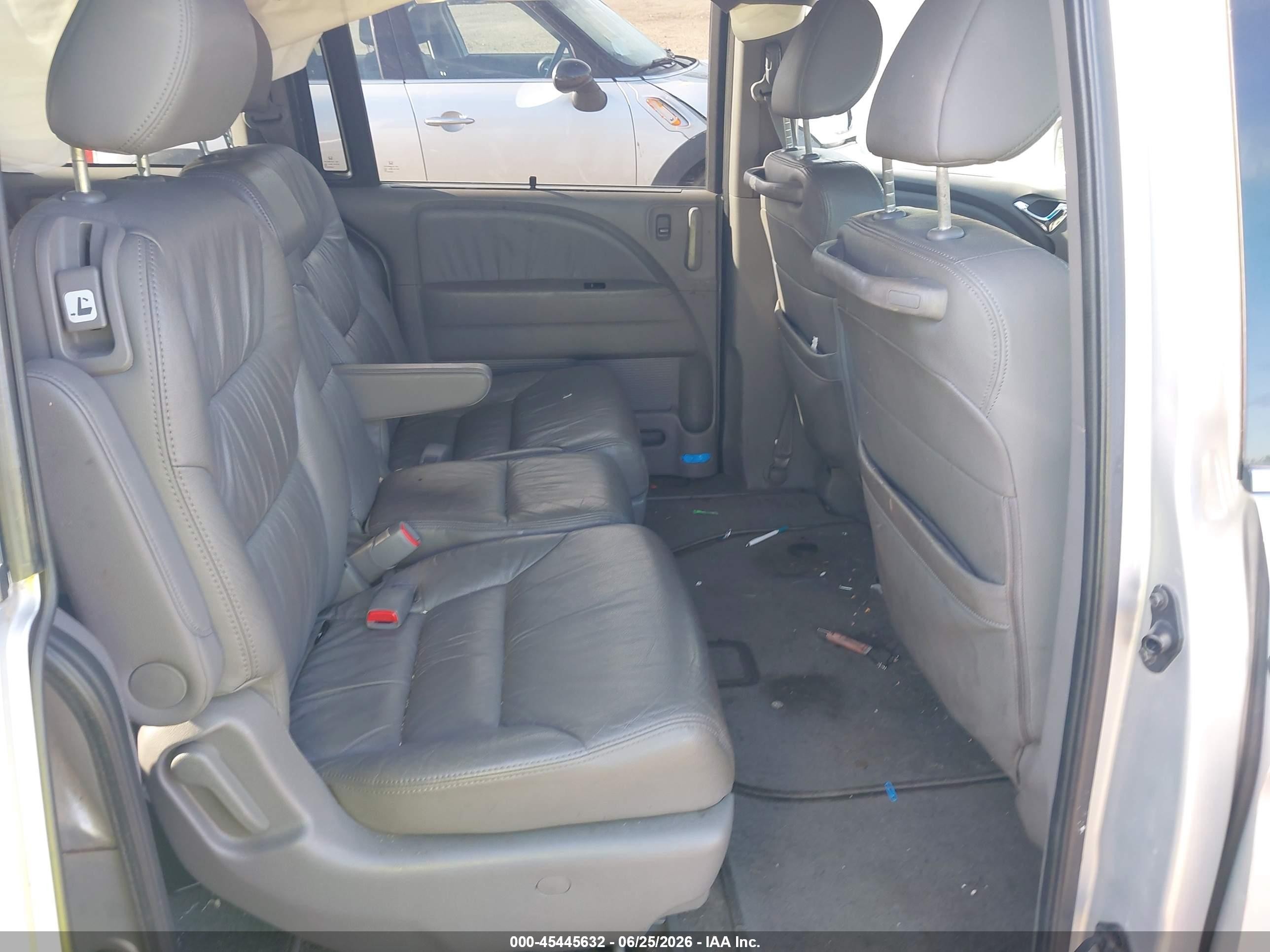 2010 Honda Odyssey Ex-l Gray vin: 5FNRL3H62AB053178