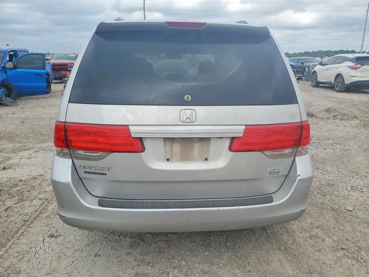 2010 Honda Odyssey Exl Silver vin: 5FNRL3H62AB080106