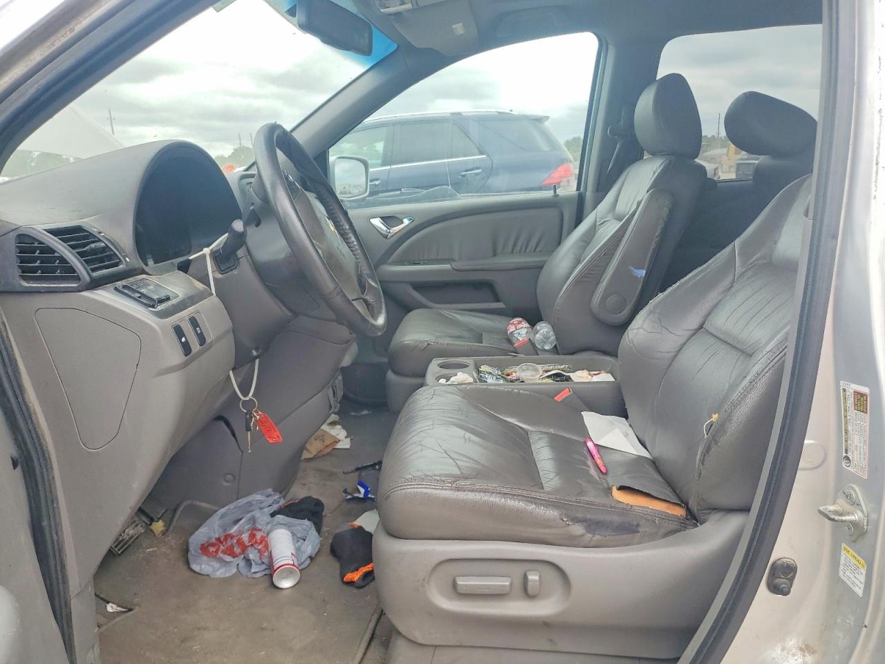 2010 Honda Odyssey Exl Silver vin: 5FNRL3H62AB080106