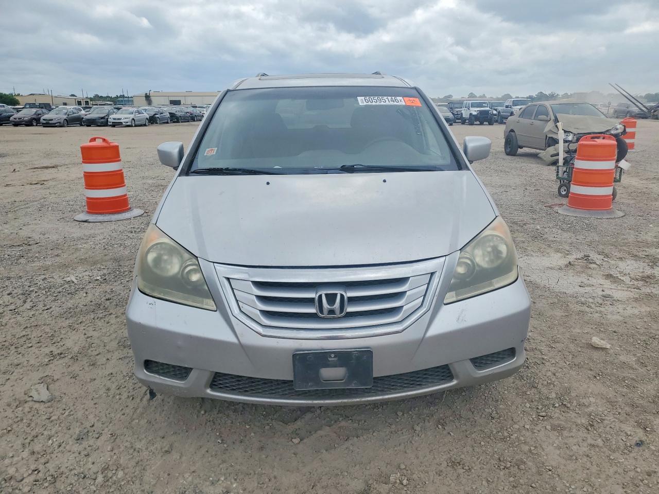 2010 Honda Odyssey Exl Silver vin: 5FNRL3H62AB080106