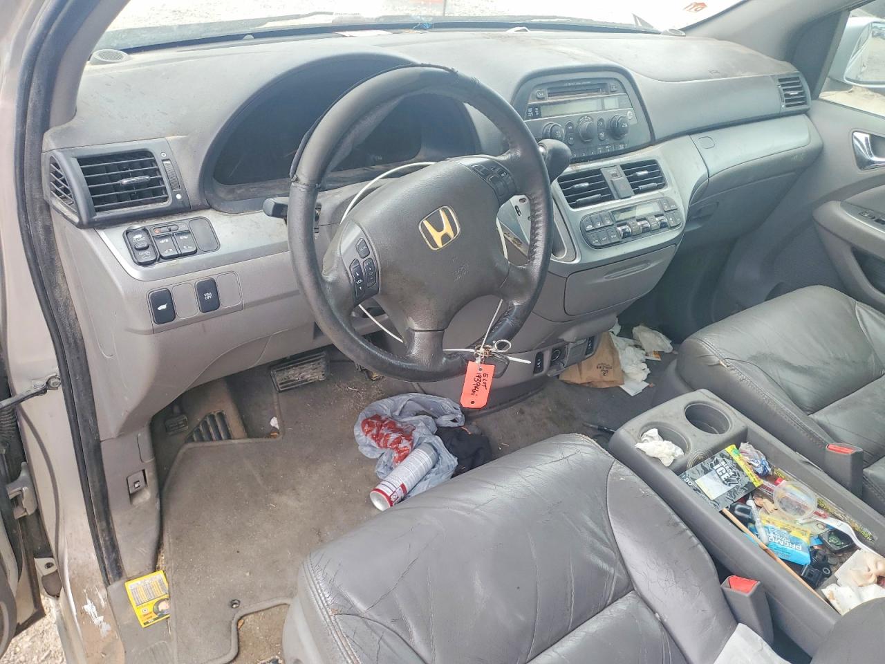 2010 Honda Odyssey Exl Silver vin: 5FNRL3H62AB080106