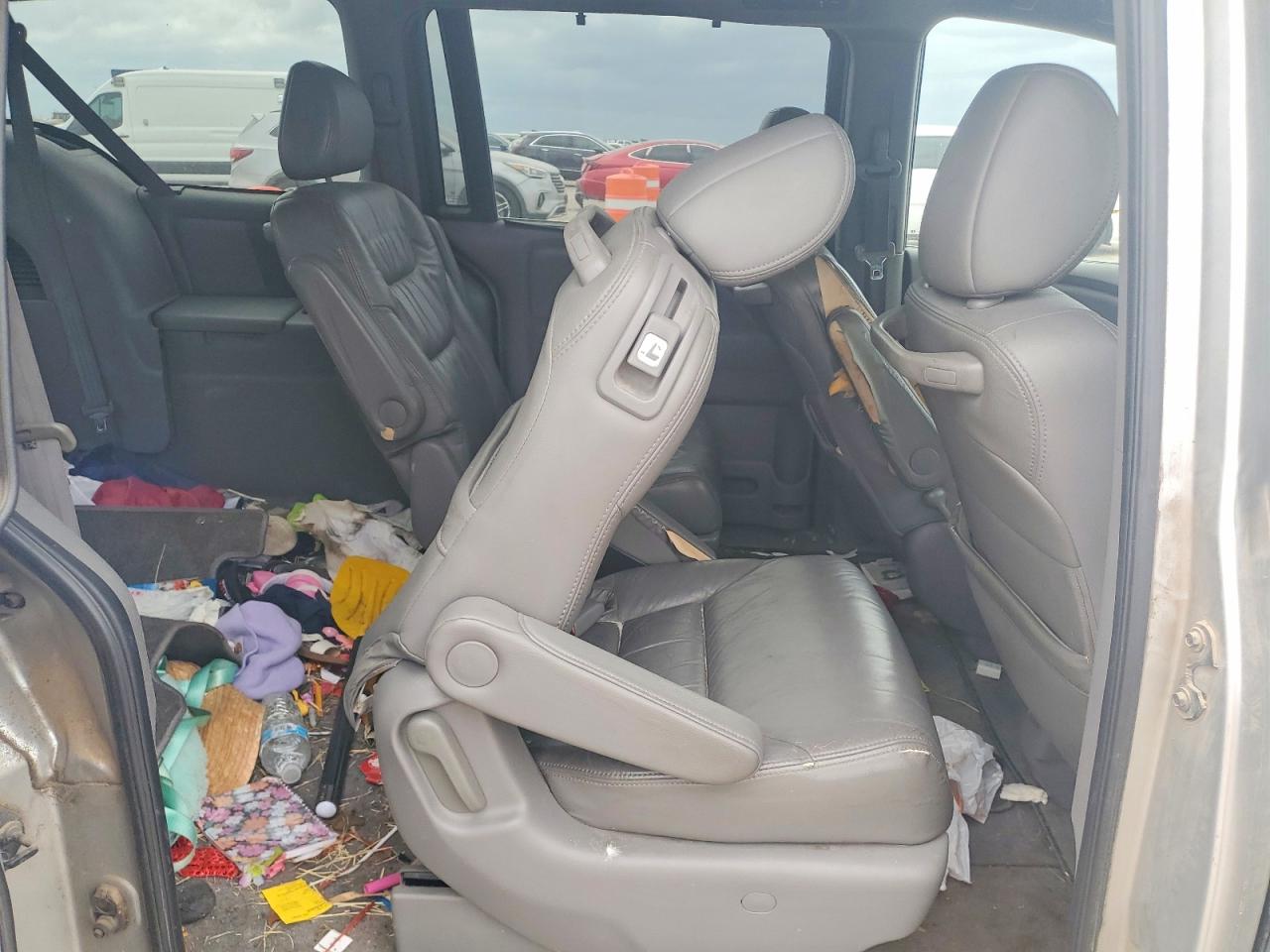 2010 Honda Odyssey Exl Silver vin: 5FNRL3H62AB080106