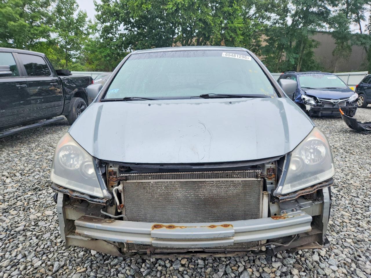 2010 Honda Odyssey Exl Silver vin: 5FNRL3H62AB085631