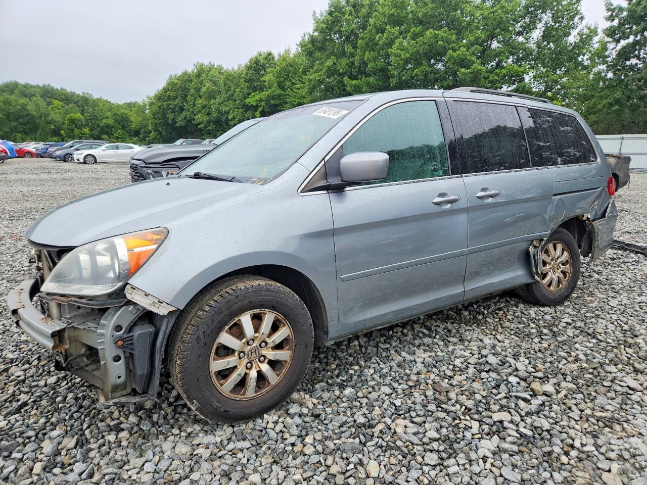 2010 Honda Odyssey Exl Silver vin: 5FNRL3H62AB085631