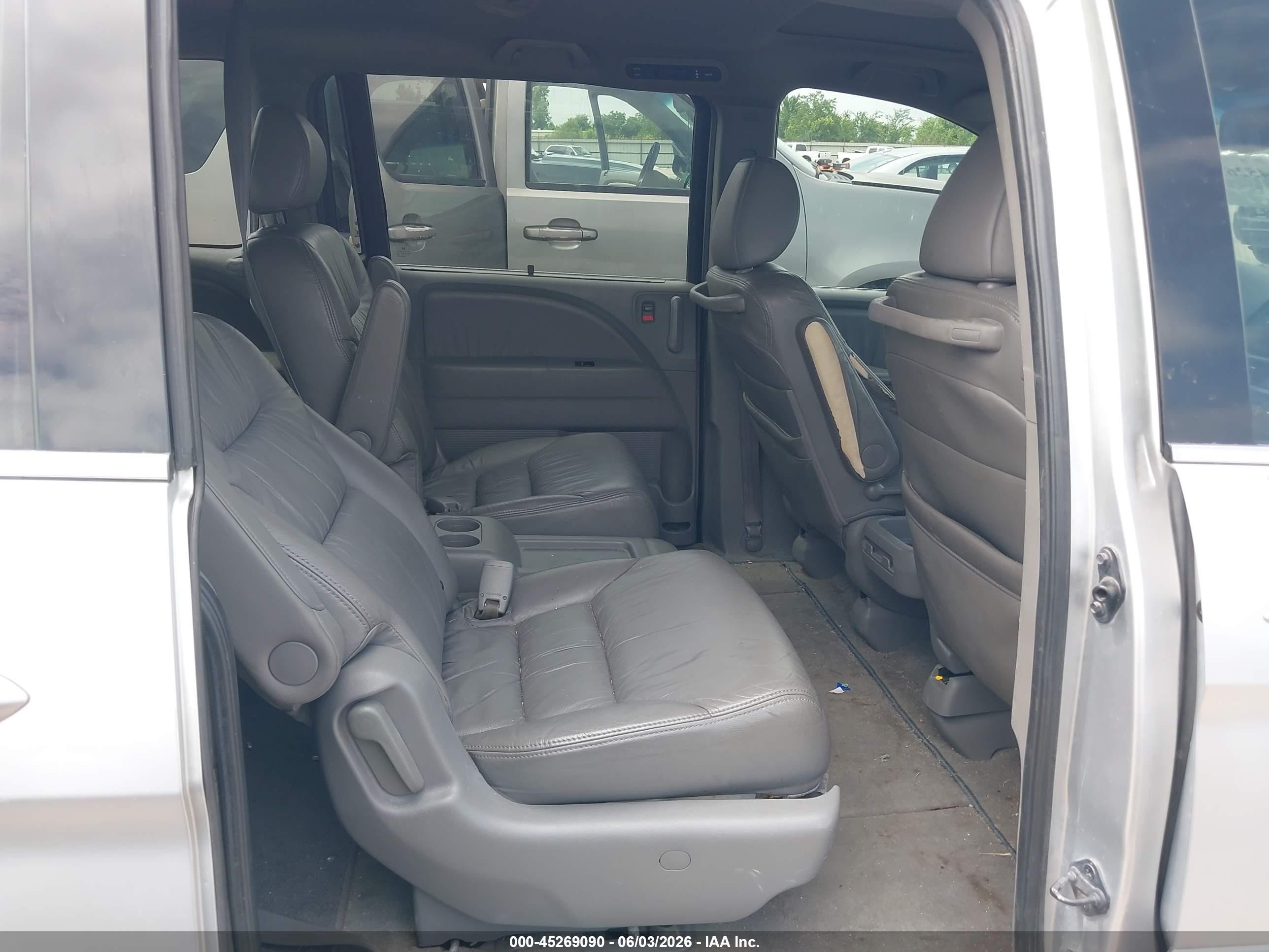 2010 Honda Odyssey Ex-l Серебряный vin: 5FNRL3H63AB031447