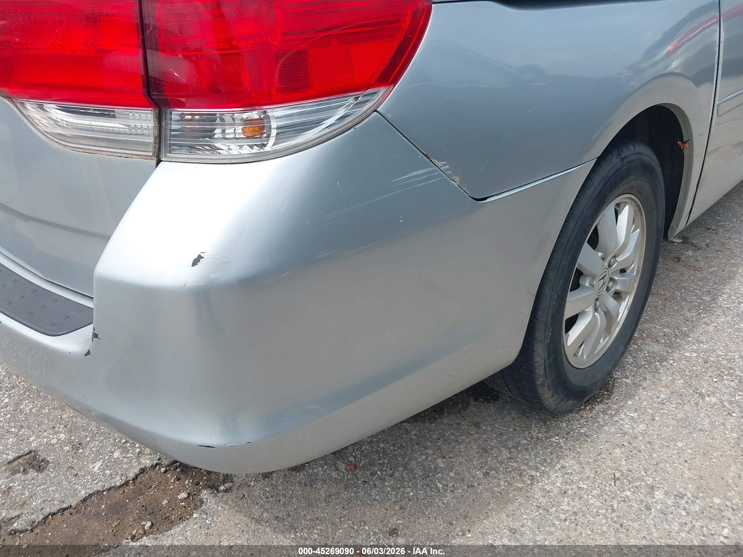 2010 Honda Odyssey Ex-l Серебряный vin: 5FNRL3H63AB031447