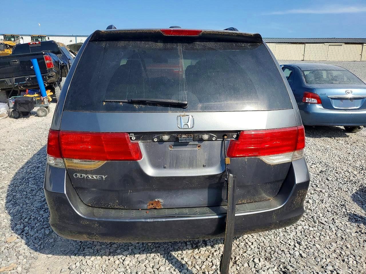 2010 Honda Odyssey Exl Gray vin: 5FNRL3H63AB101710