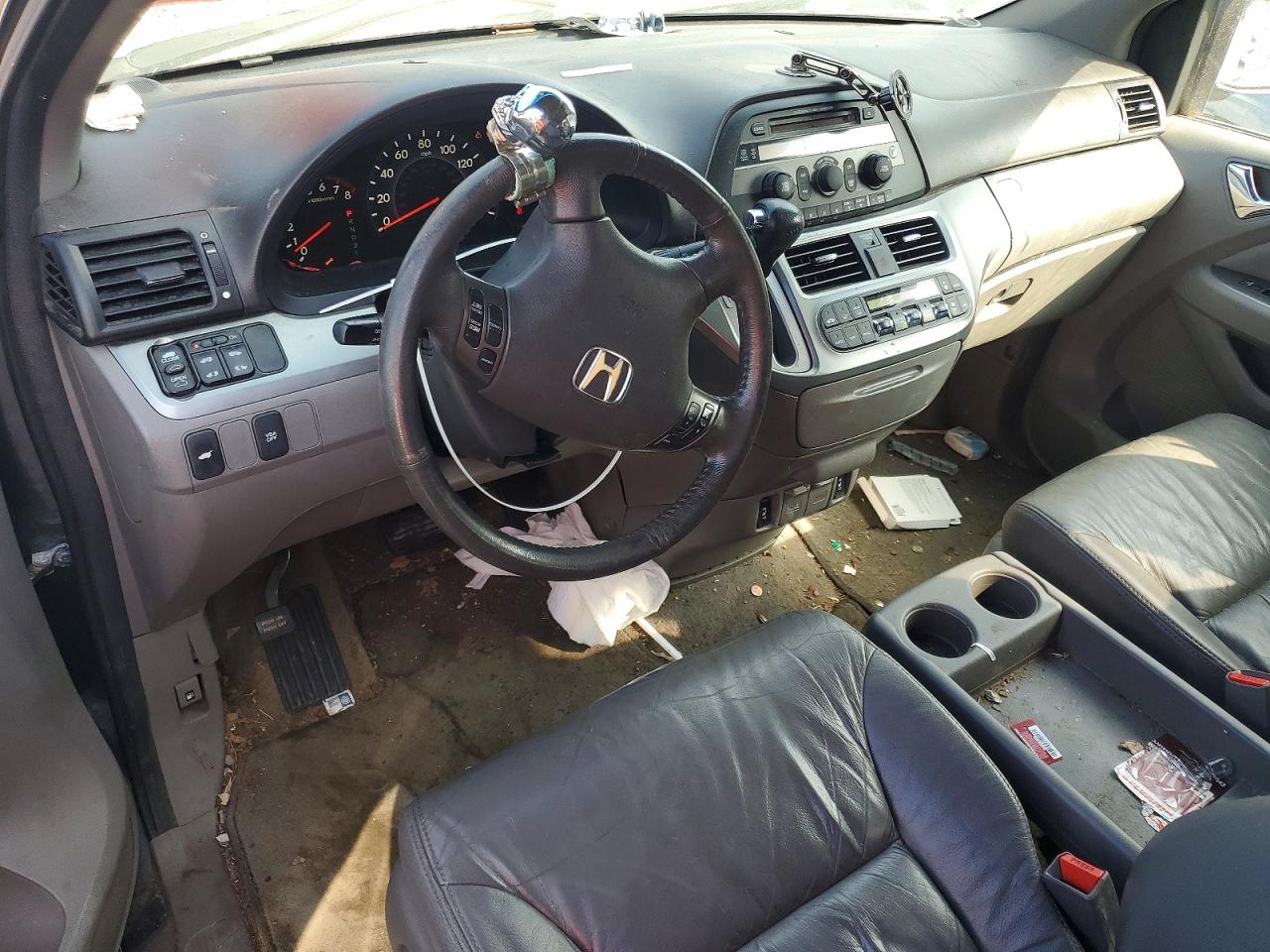 2010 Honda Odyssey Exl Gray vin: 5FNRL3H63AB101710