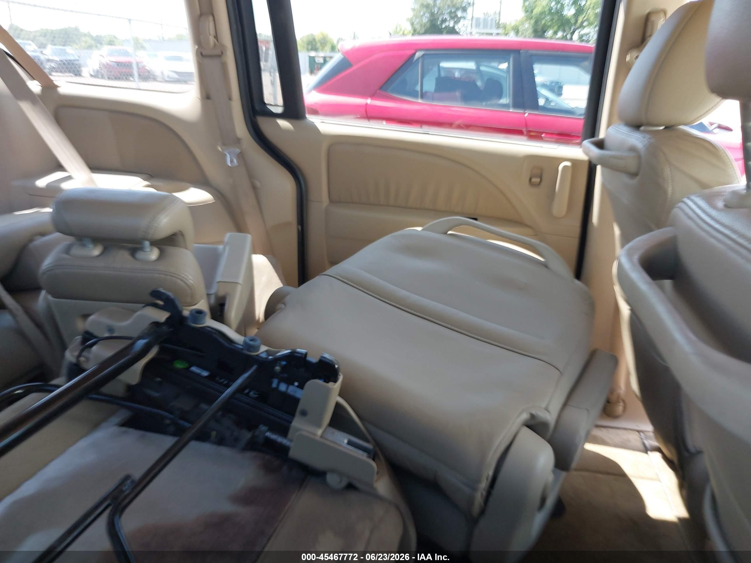 2010 Honda Odyssey Ex-l White vin: 5FNRL3H63AB110536