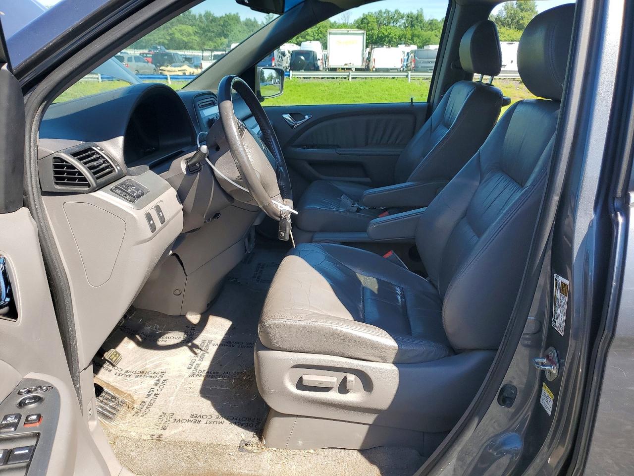 2010 Honda Odyssey Exl Gray vin: 5FNRL3H64AB013605