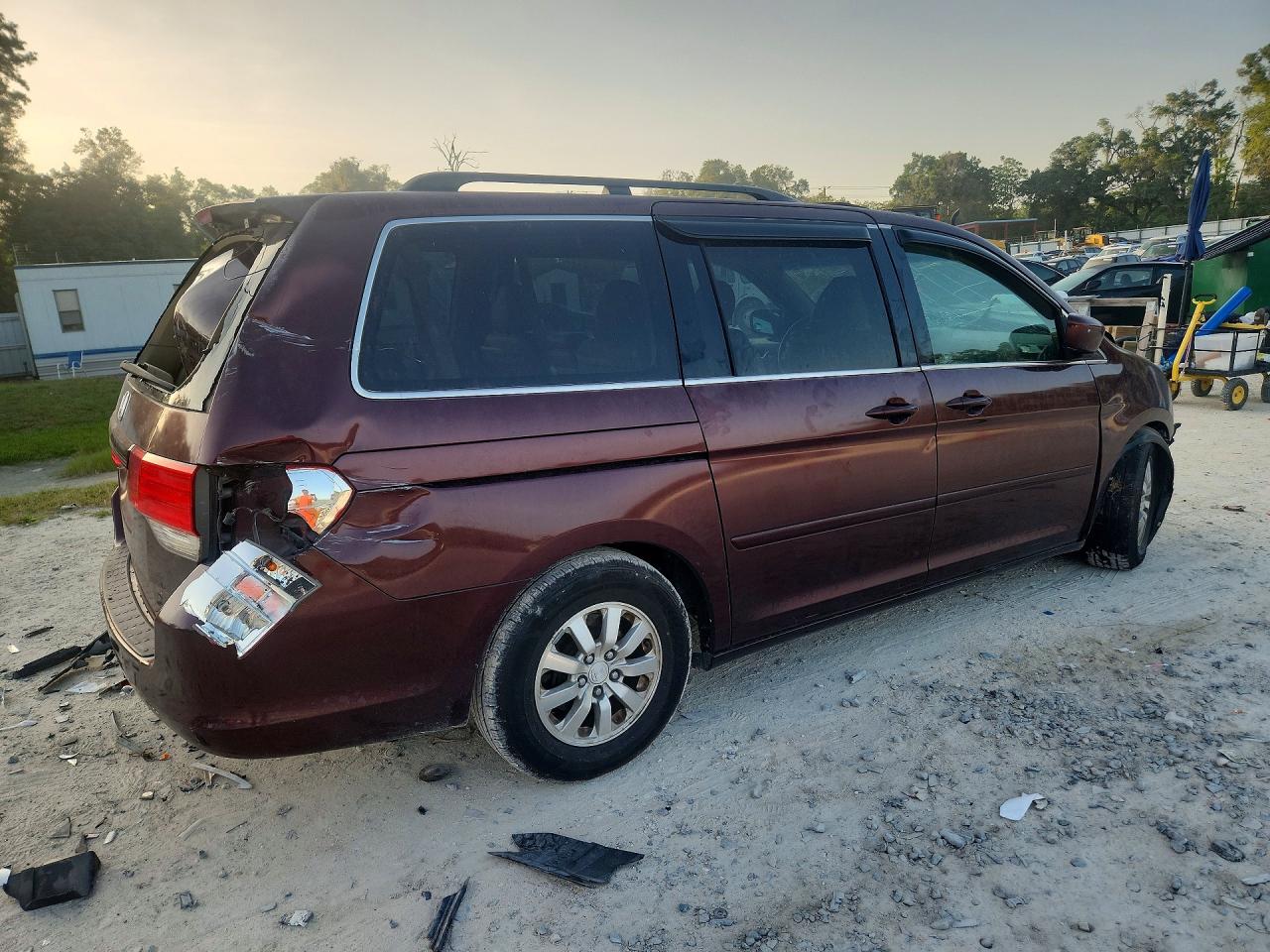 2010 Honda Odyssey Exl Бордовый vin: 5FNRL3H64AB014317