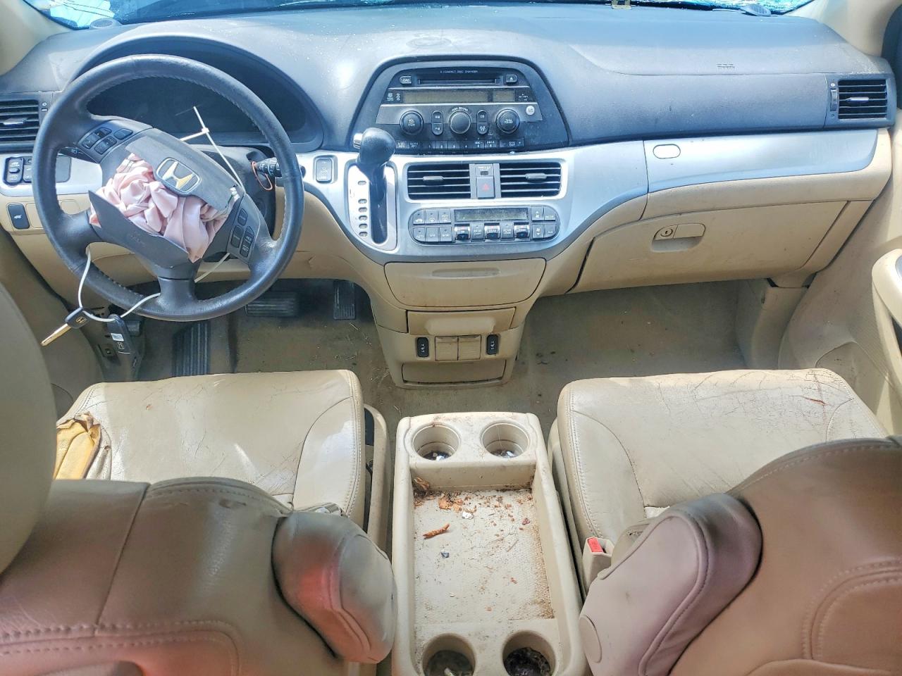 2010 Honda Odyssey Exl Бордовый vin: 5FNRL3H64AB014317