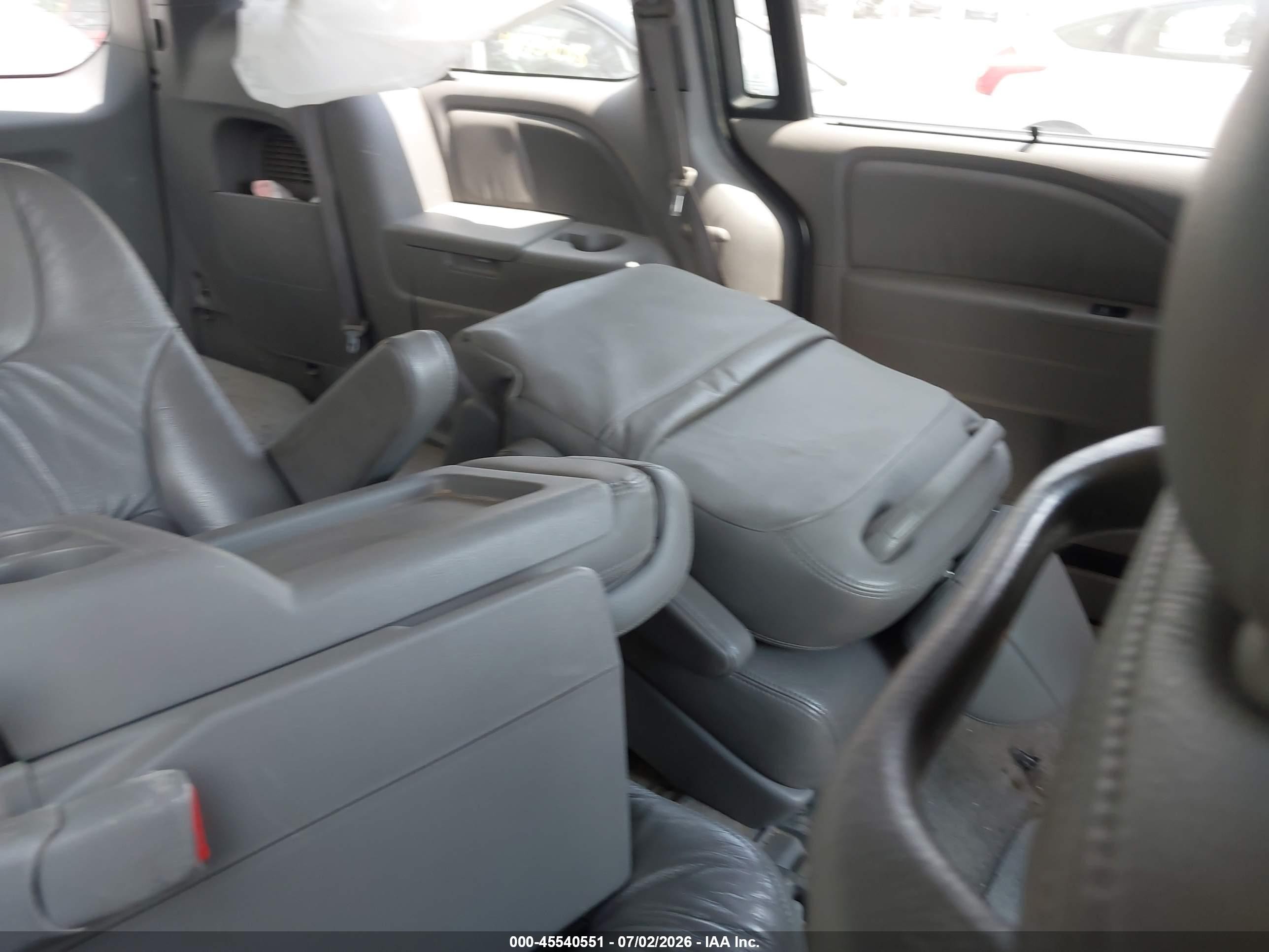 2010 Honda Odyssey Ex-l Light Blue vin: 5FNRL3H64AB085369