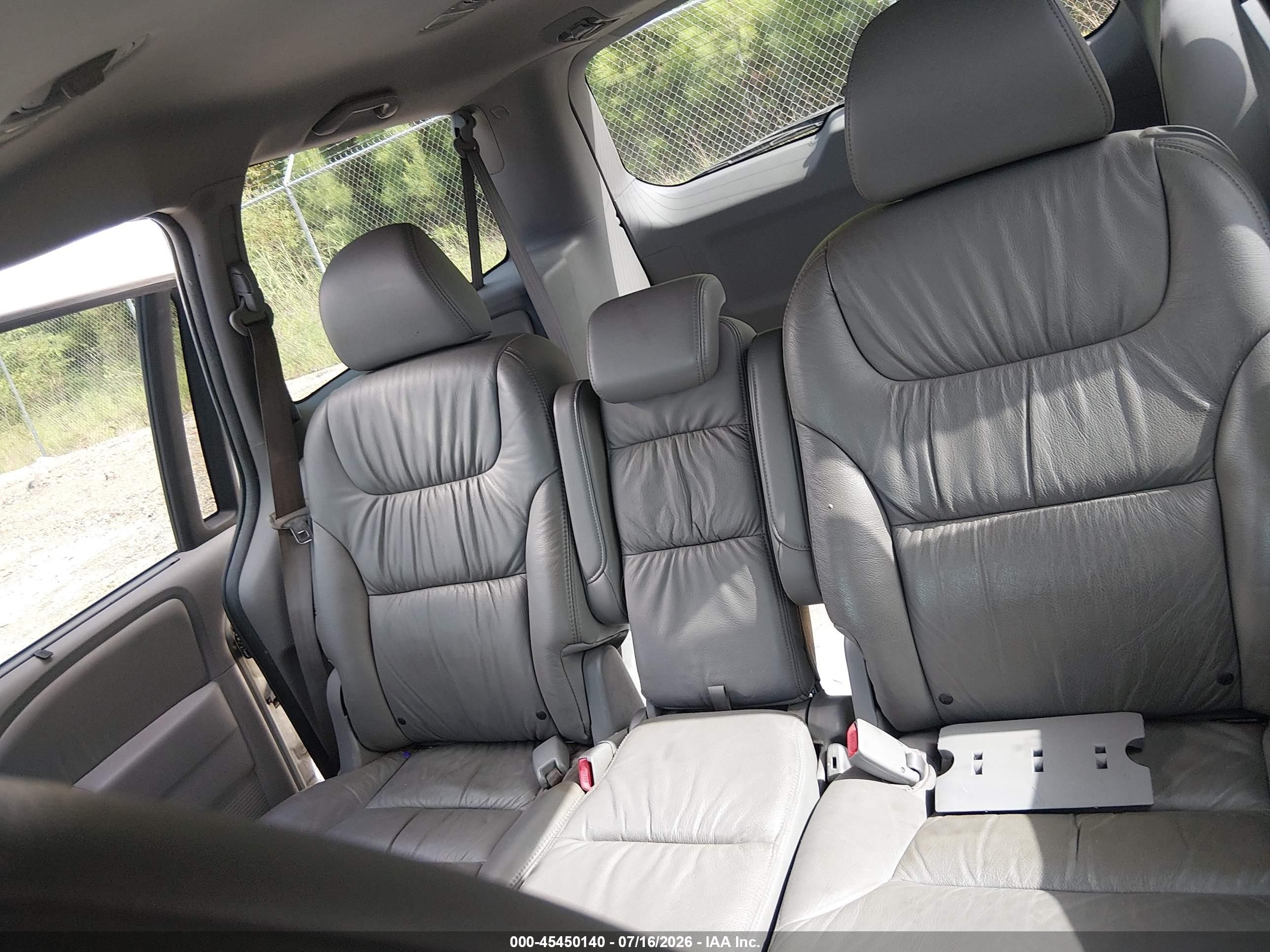 2010 Honda Odyssey Ex-l Silver vin: 5FNRL3H65AB035418
