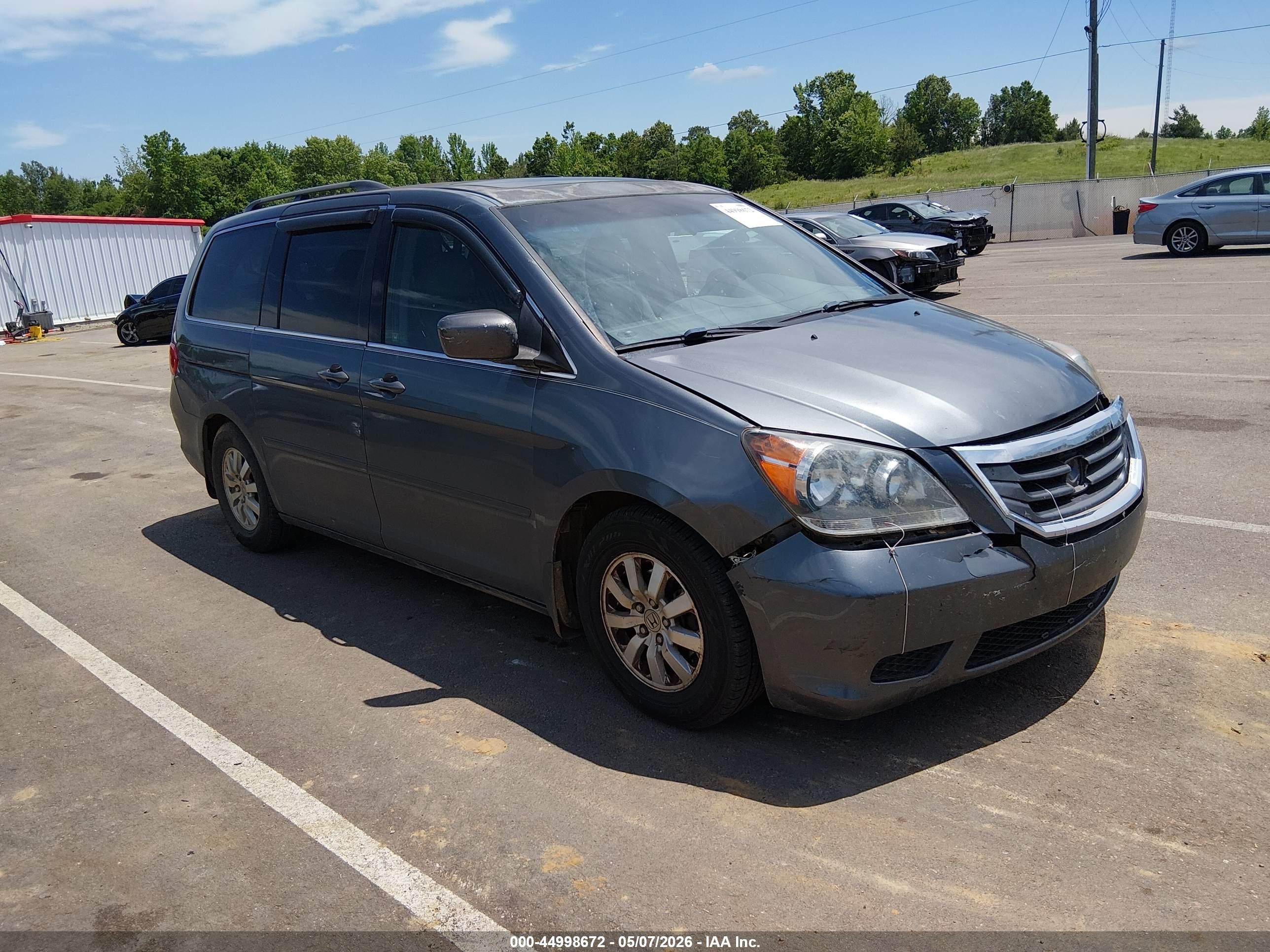 2010 Honda Odyssey Ex-l Серый vin: 5FNRL3H65AB075630