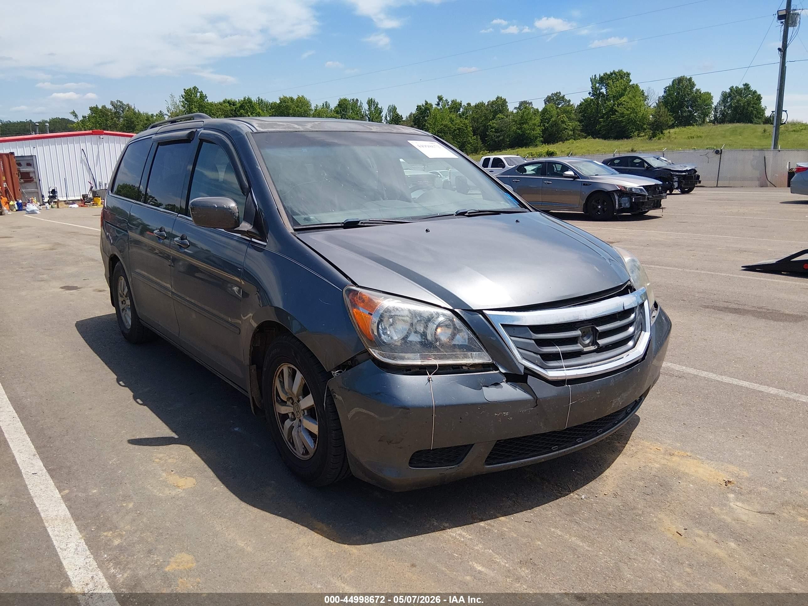 2010 Honda Odyssey Ex-l Серый vin: 5FNRL3H65AB075630