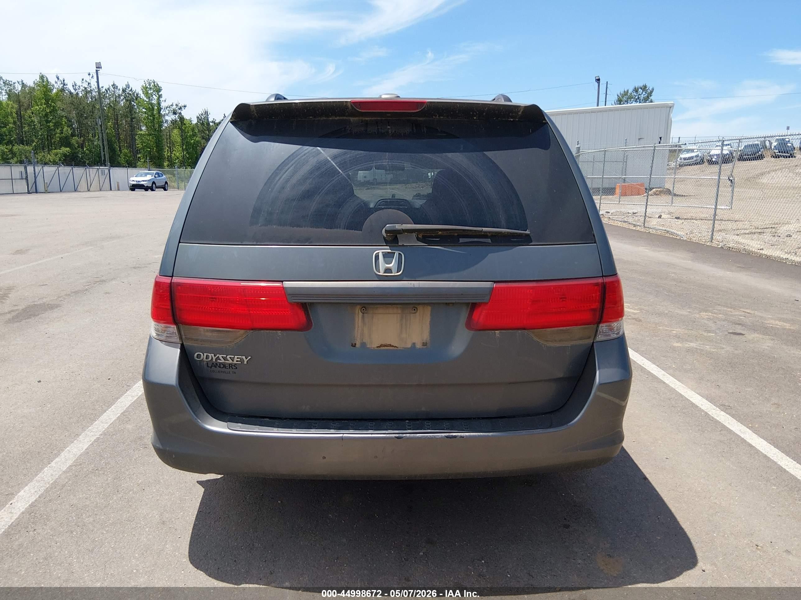 2010 Honda Odyssey Ex-l Серый vin: 5FNRL3H65AB075630