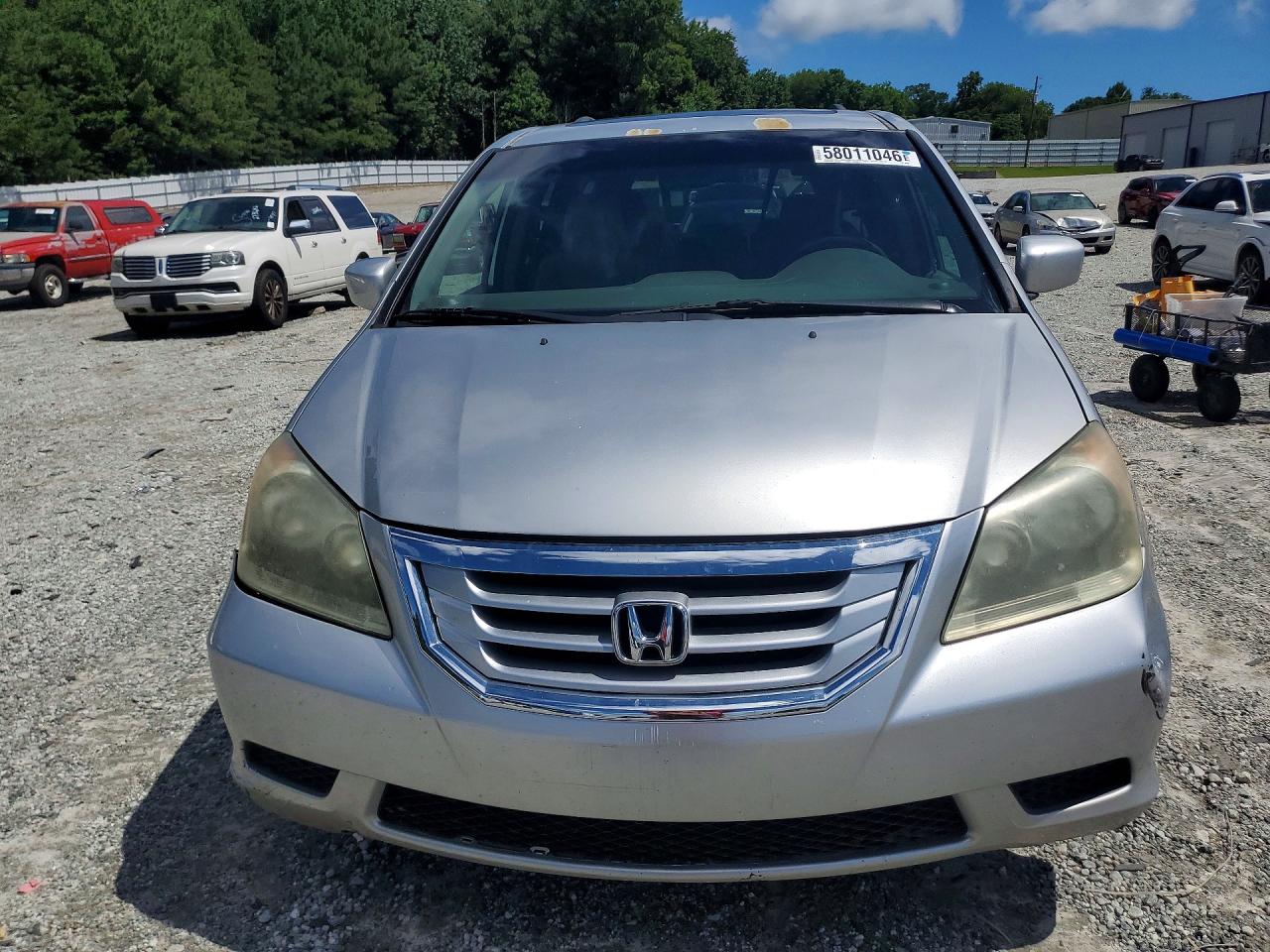 2010 Honda Odyssey Exl Silver vin: 5FNRL3H65AB089656