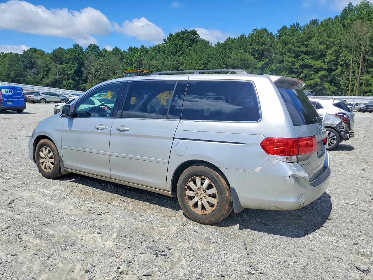 2010 Honda Odyssey Exl Silver vin: 5FNRL3H65AB089656
