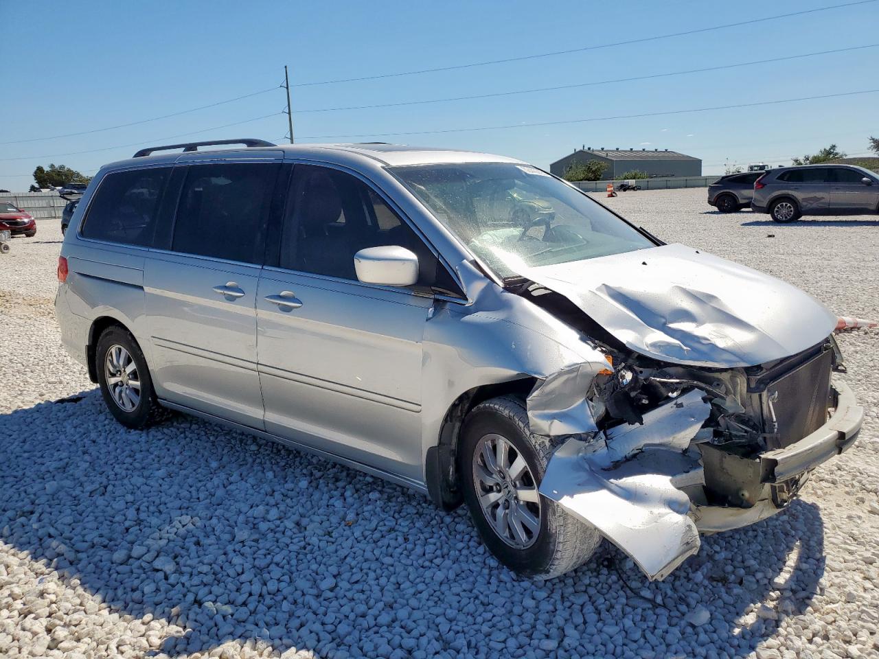 2010 Honda Odyssey Exl Silver vin: 5FNRL3H66AB014027