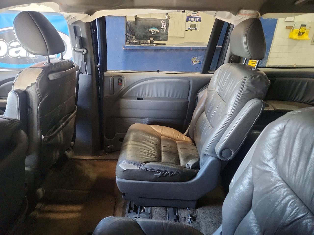 2010 Honda Odyssey Exl Blue vin: 5FNRL3H66AB071599